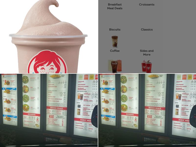 Wendy's Menu