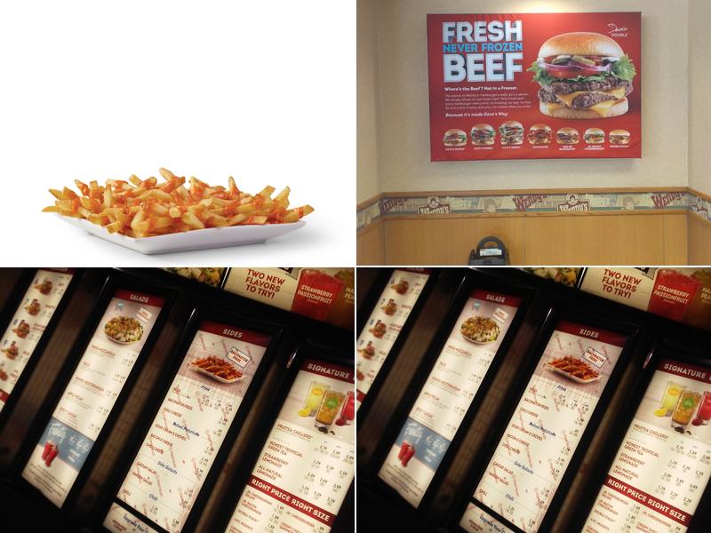 Wendy's Menu