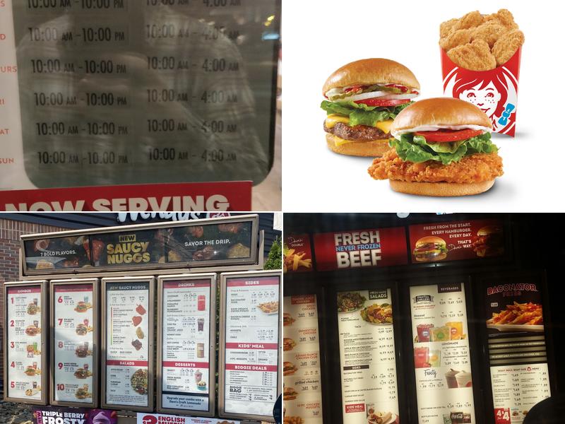 Wendy's Menu