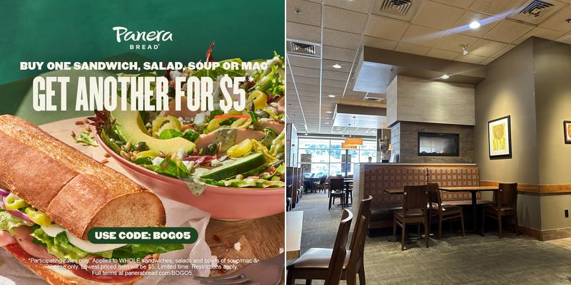 Panera Bread Menu