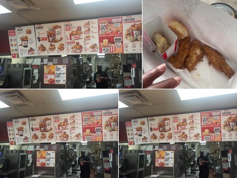 KFC Menu