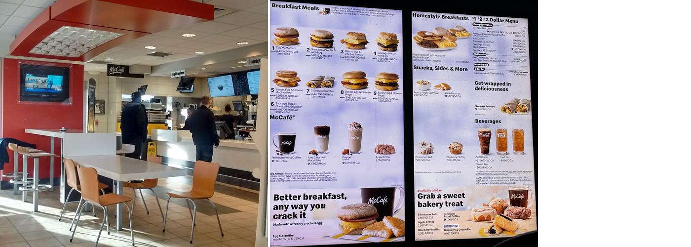 McDonald's Menu