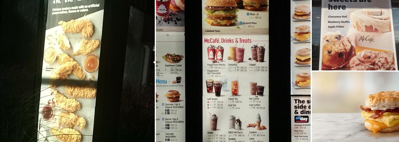 McDonald's Menu