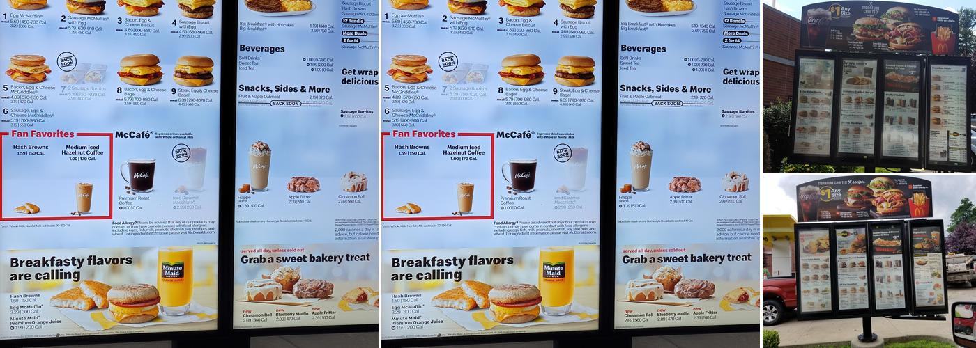 McDonald's Menu