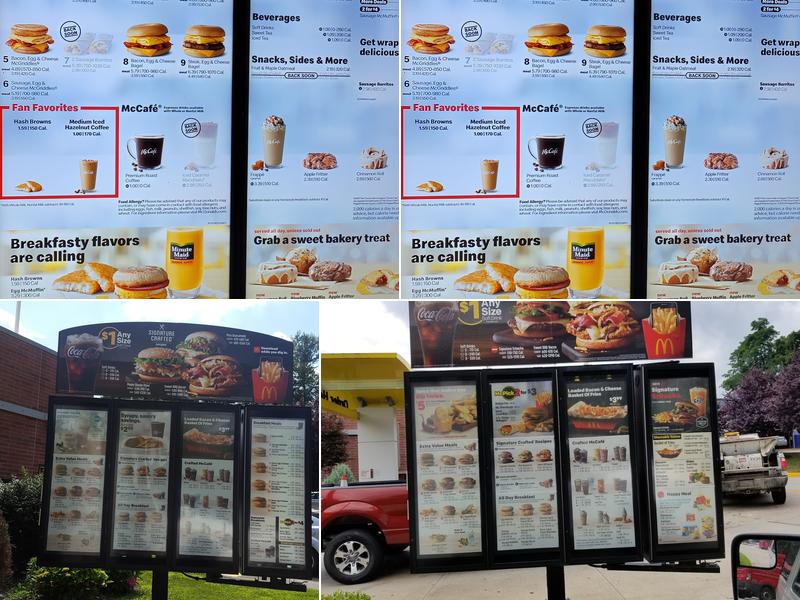 McDonald's Menu