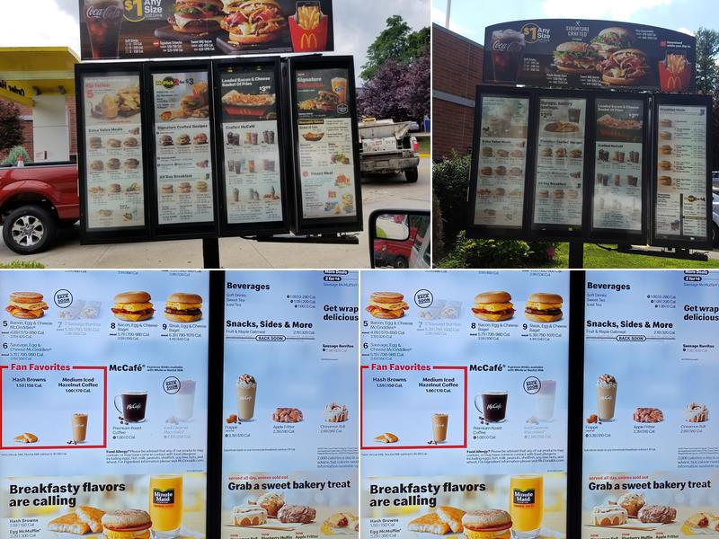 McDonald's Menu