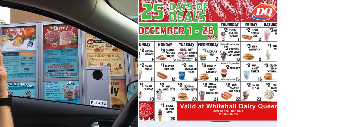 Dairy Queen Grill & Chill Menu