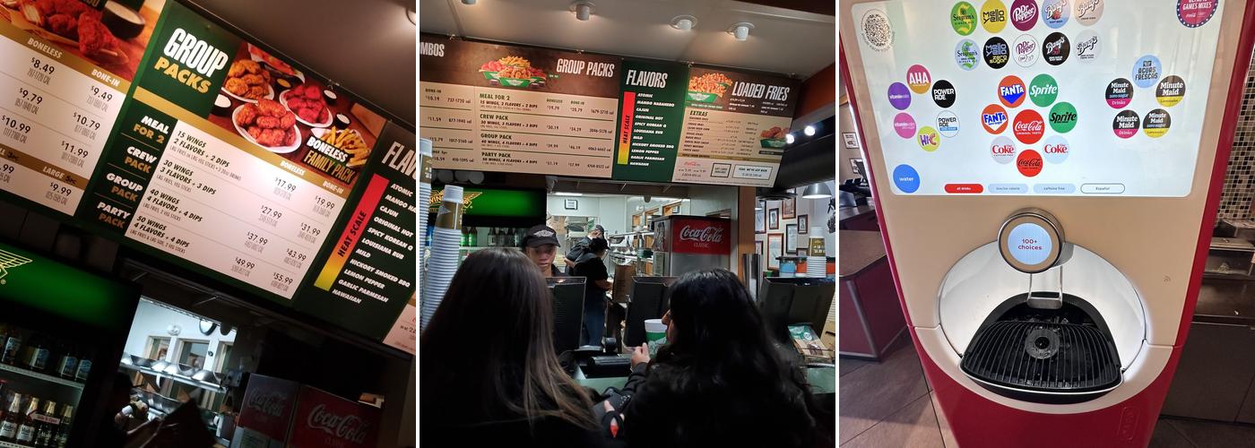 Wingstop Menu