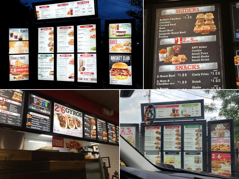 Arby's Menu
