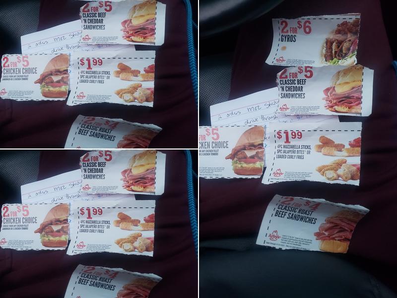 Arby's Menu