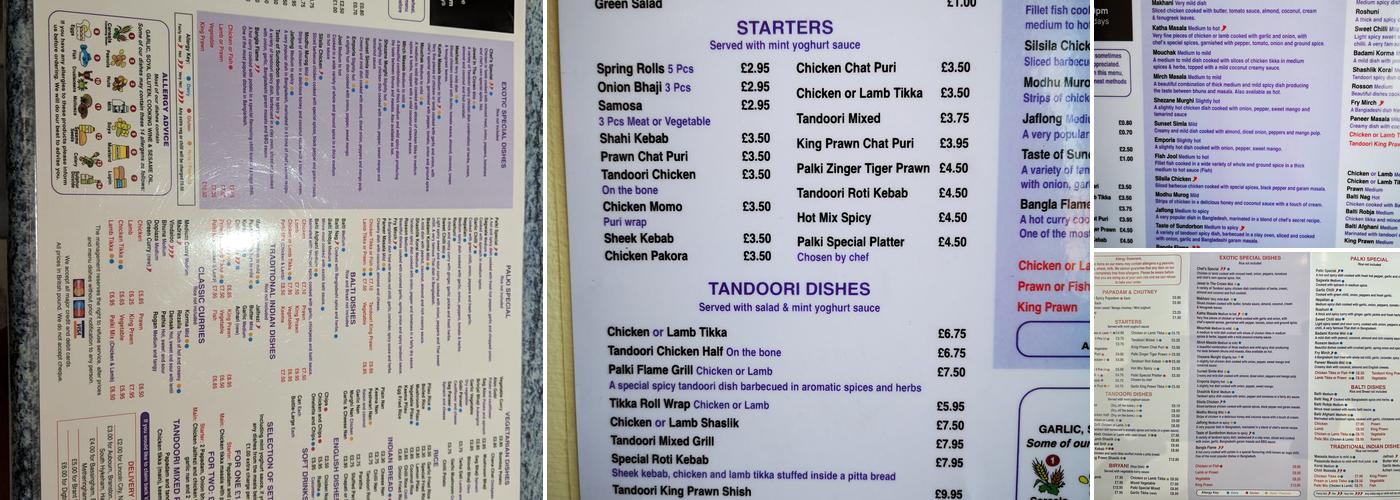 Palki Menu