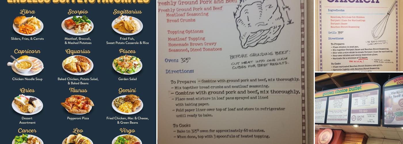 Golden Corral Buffet & Grill Menu