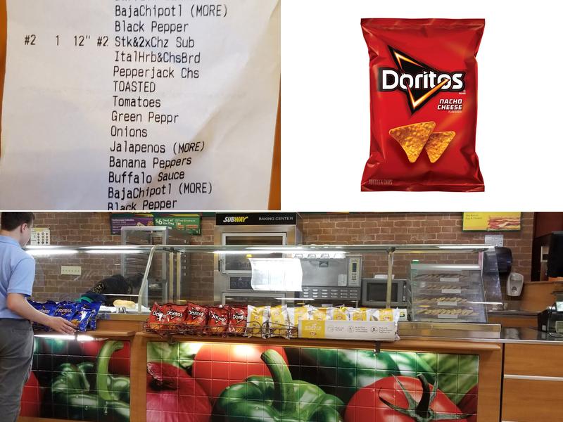 Subway Menu