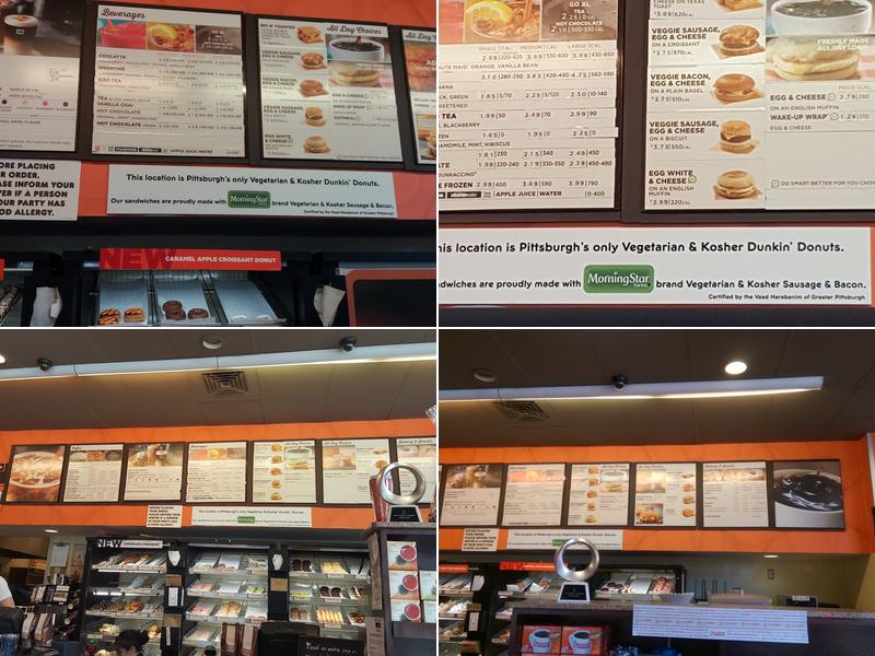 Dunkin' Menu