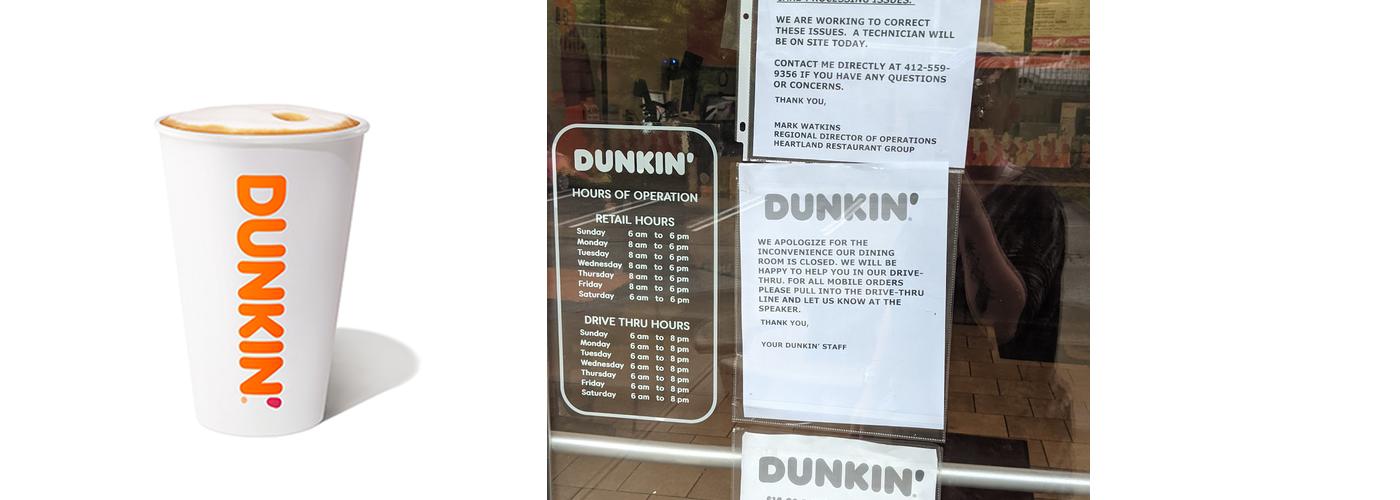 Dunkin' Menu