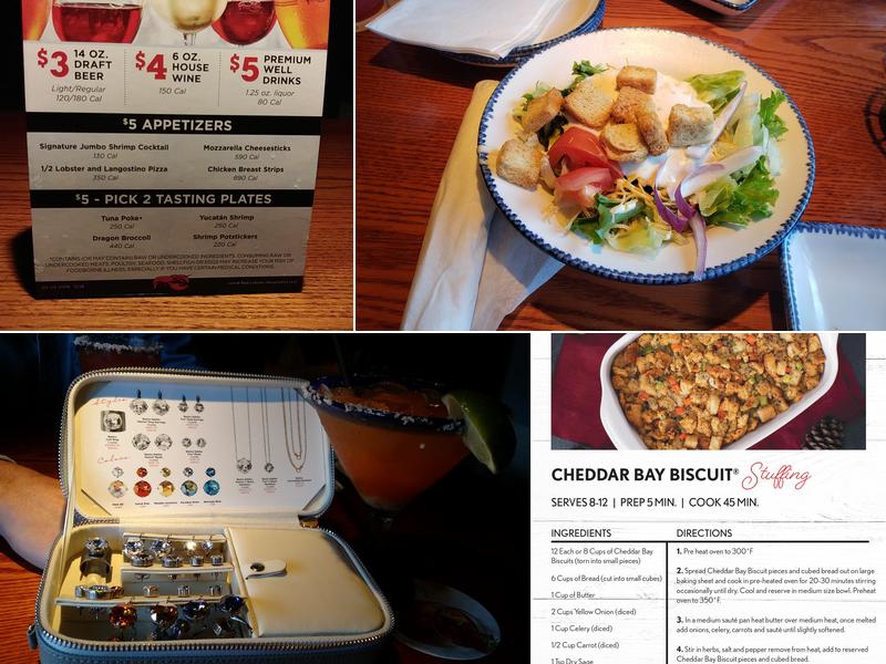 Red Lobster Menu