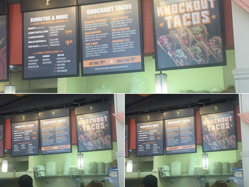 QDOBA Mexican Eats Menu