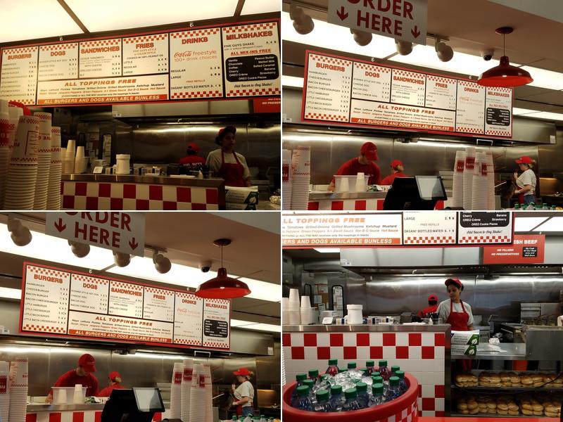 Five Guys Menu