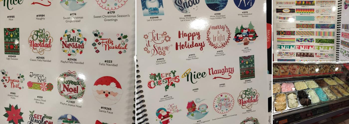 Cold Stone Creamery Menu