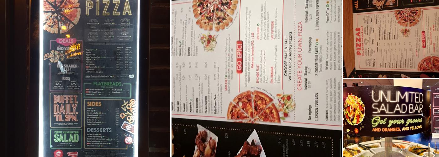 Pizza Hut Restaurants Menu