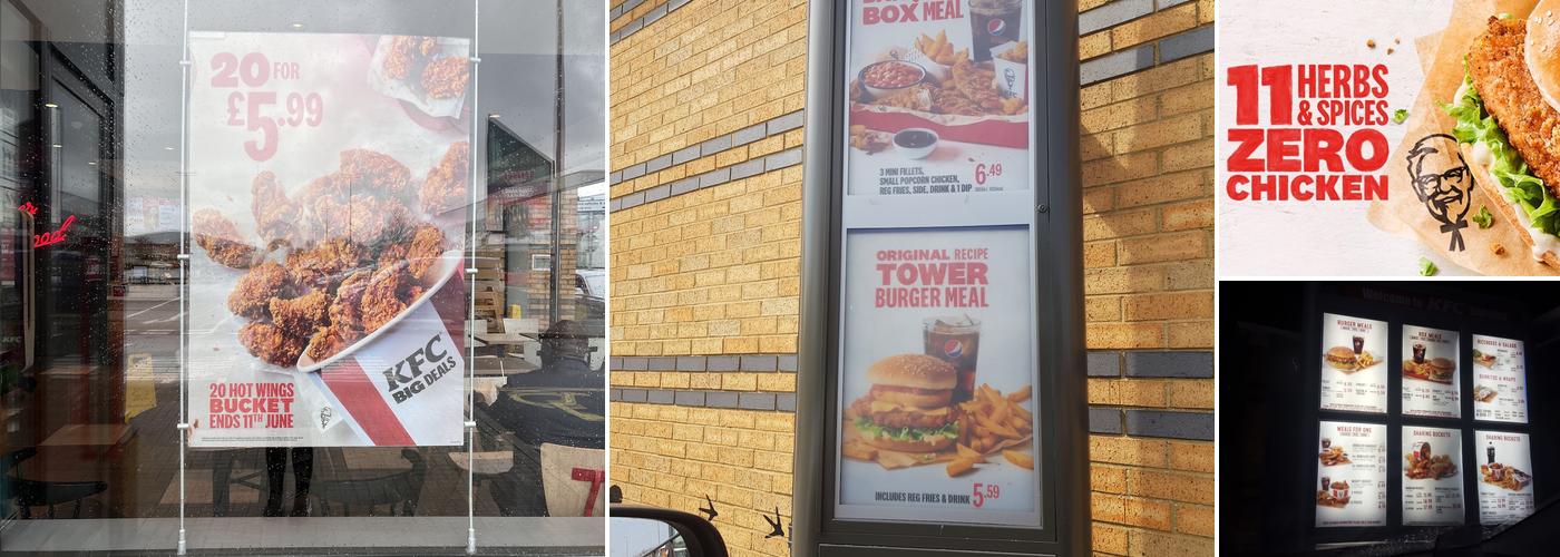 KFC Swindon Leisure - Greenbridge Retail Park Menu