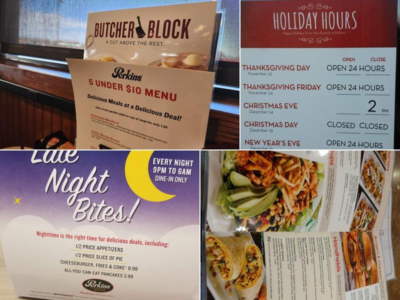 Perkins American Food Co. Menu