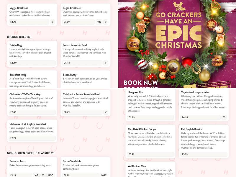 The Spotted Cow Menu