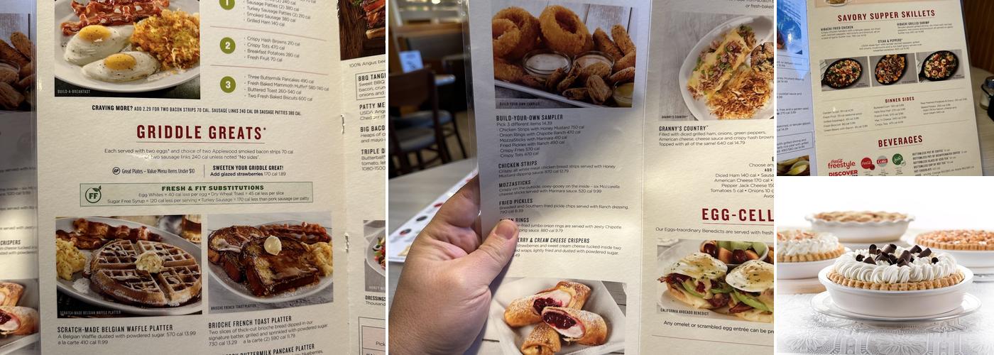 Perkins Restaurant & Bakery Menu