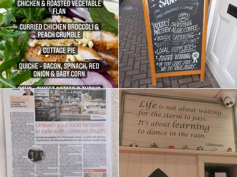 The Jolly Sandwich Bar Menu