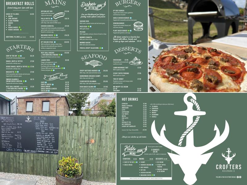 Crofters Menu