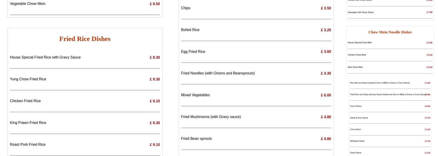 Welcome Lucky Ly Menu
