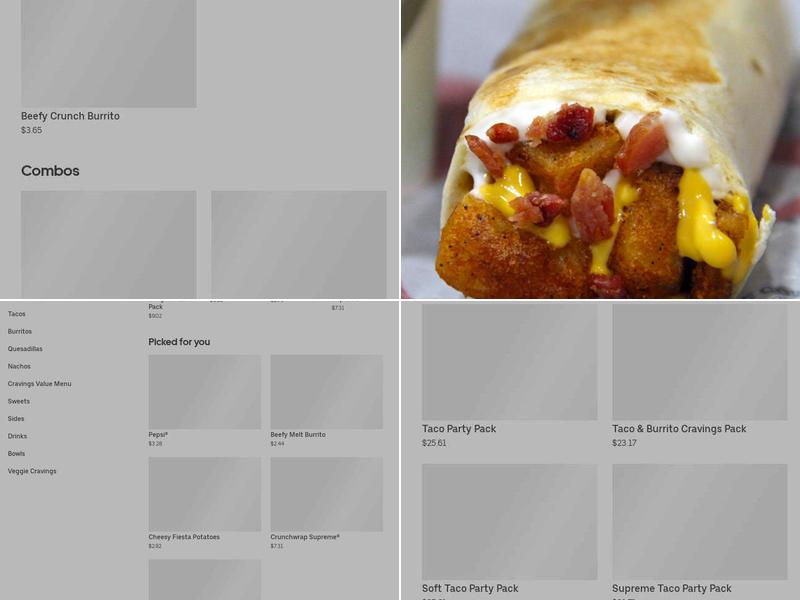 Taco Bell Menu