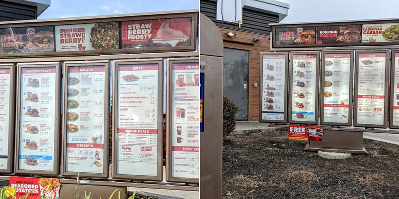 Wendy's Menu