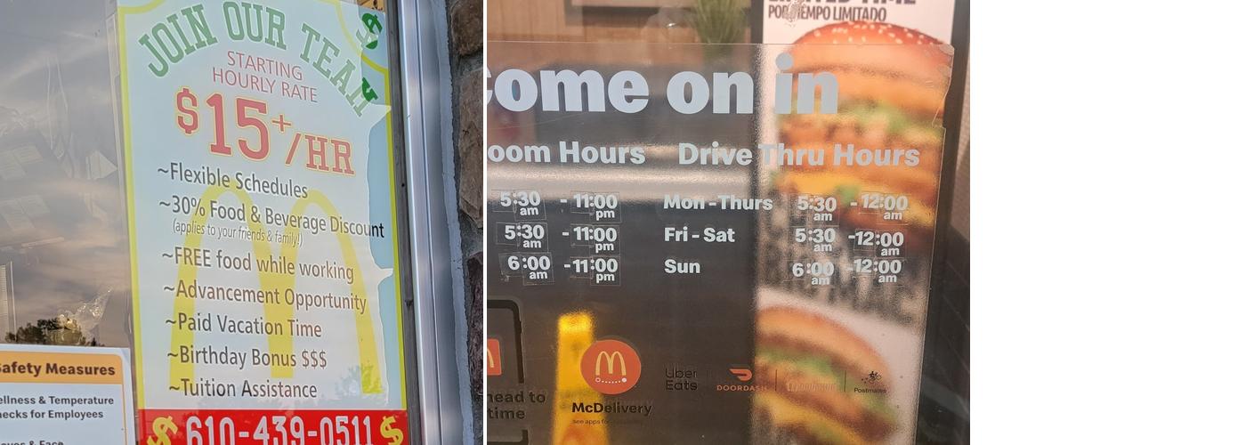 McDonald's Menu