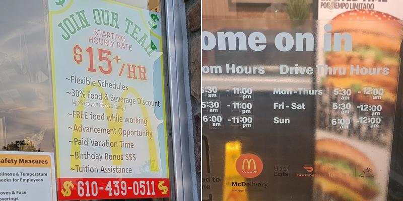 McDonald's Menu
