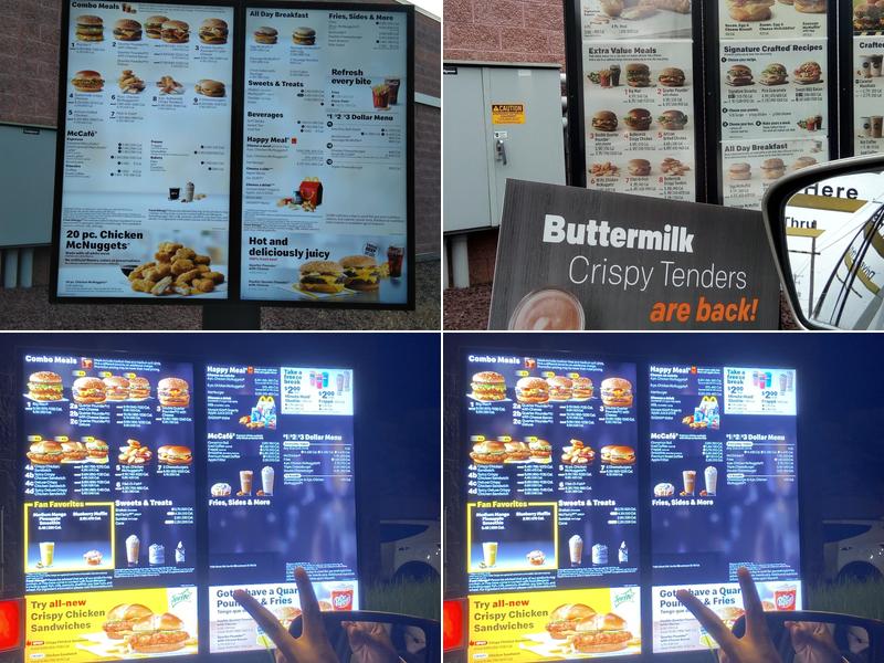 McDonald's Menu
