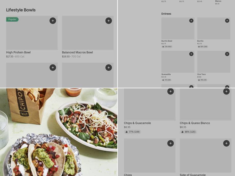 Chipotle Mexican Grill Menu