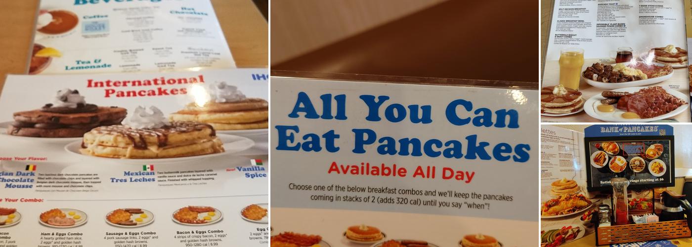IHOP Menu