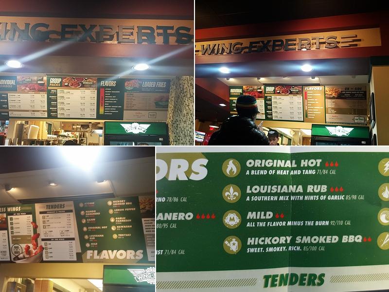 Wingstop Menu