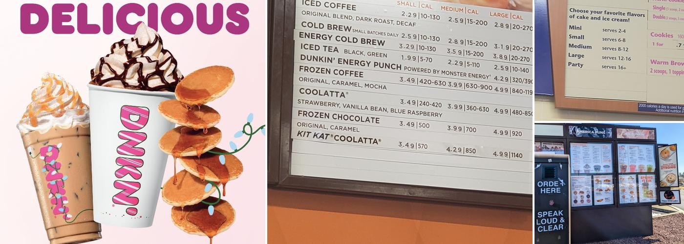 Dunkin' Menu