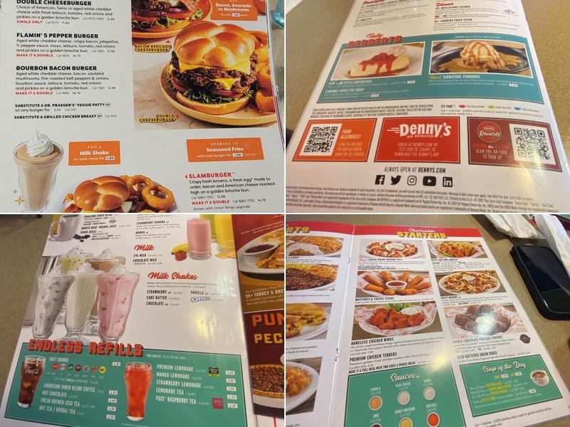 Denny's Menu