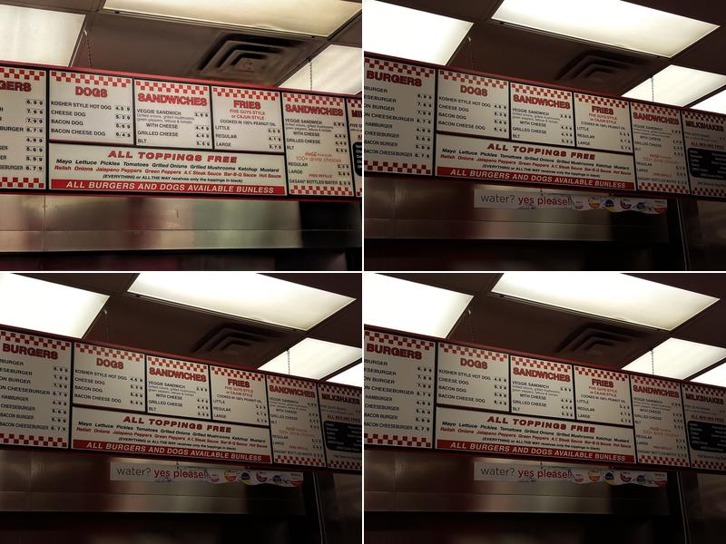 Five Guys Menu