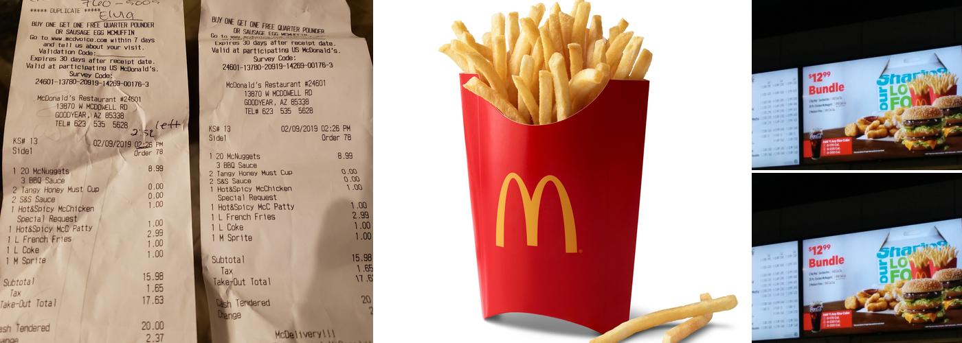 McDonald's Menu