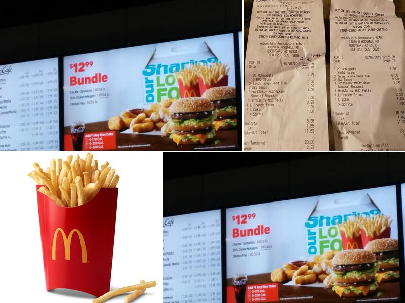 McDonald's Menu