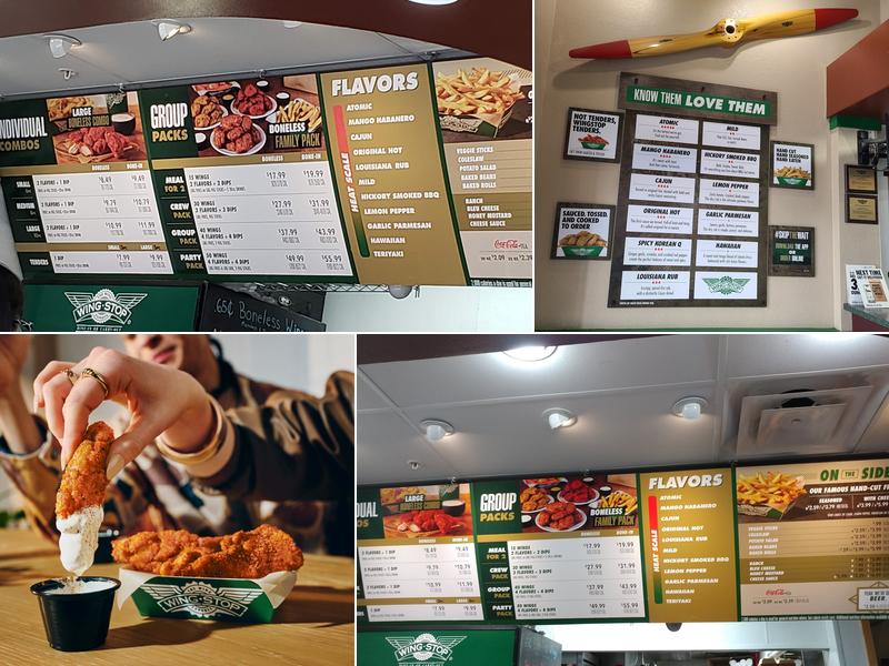 Wingstop Menu