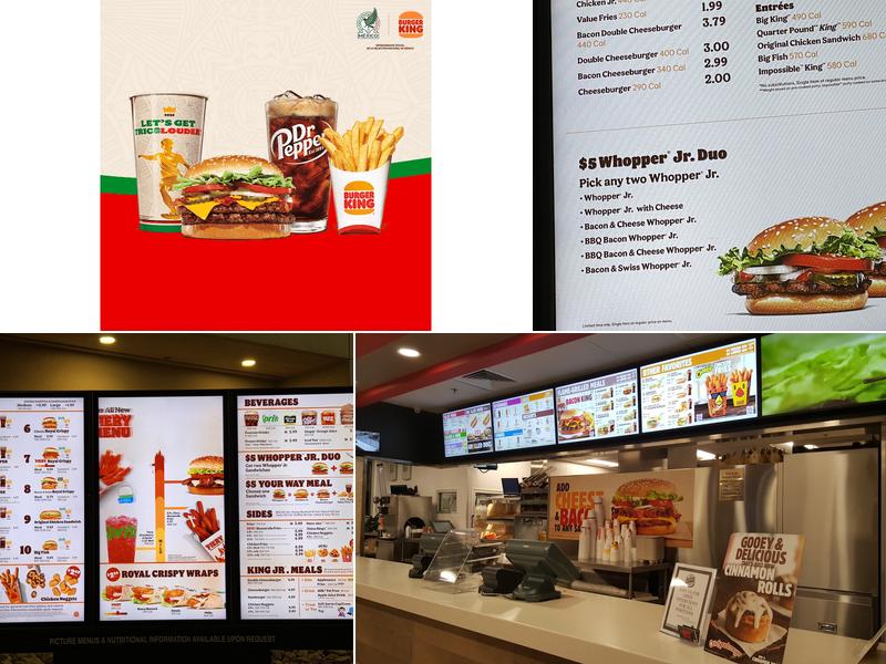 Burger King Menu