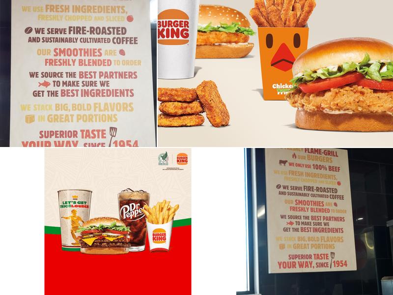 Burger King Menu