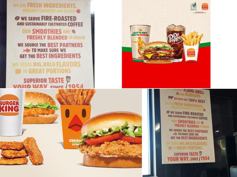 Burger King Menu