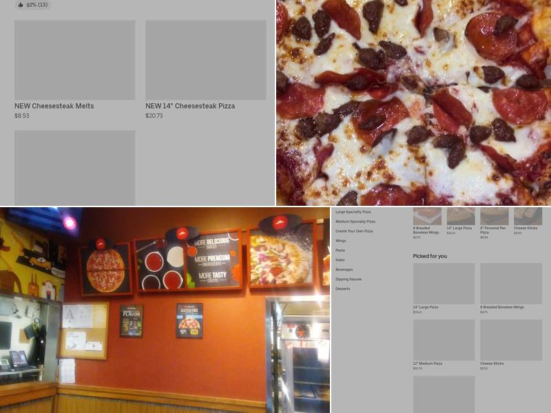 Pizza Hut Menu