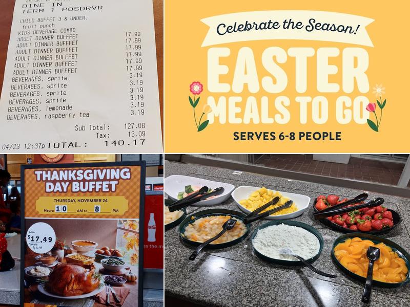 Golden Corral Buffet & Grill Menu